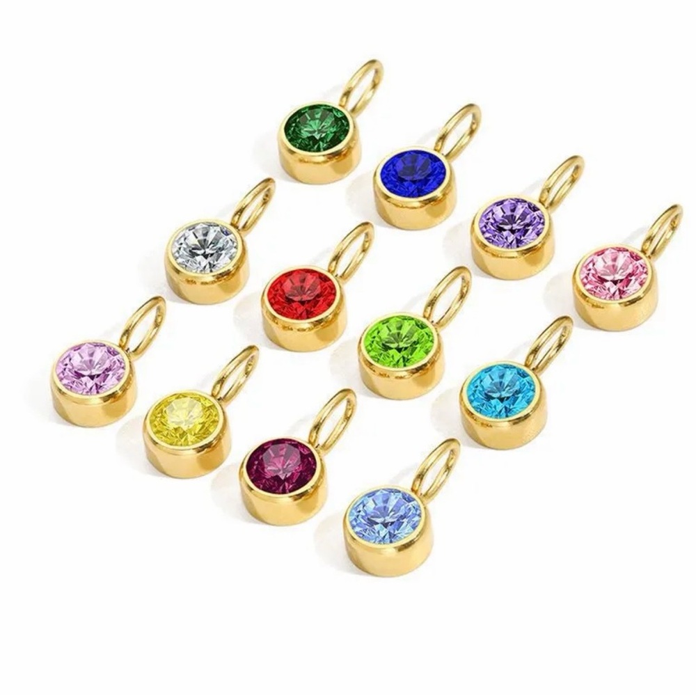 Elegant Gold and Multicolor Charm